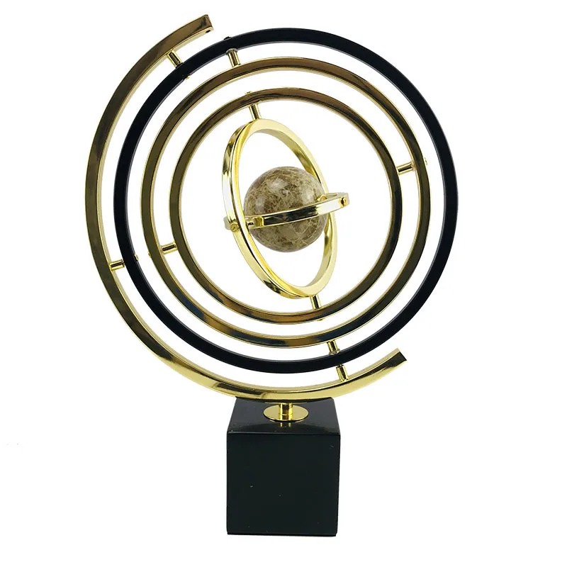 

European simple globe modern creative ornament office desktop living room wine cabinet decoration home decoration