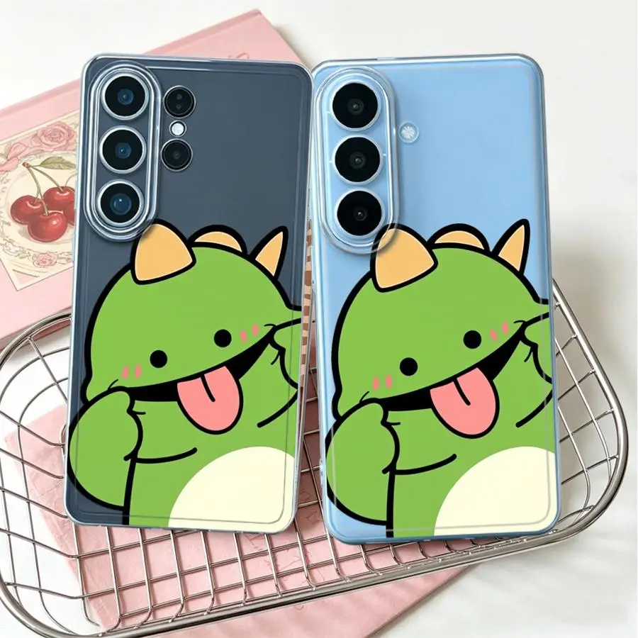 Case for Samsung Galaxy S26 Ultra S23 Ultra S21 Note 20 Ultra 10 S22 FE S25 Edge S24 S20 Plus S23Ultra Phone Cover Cartoon