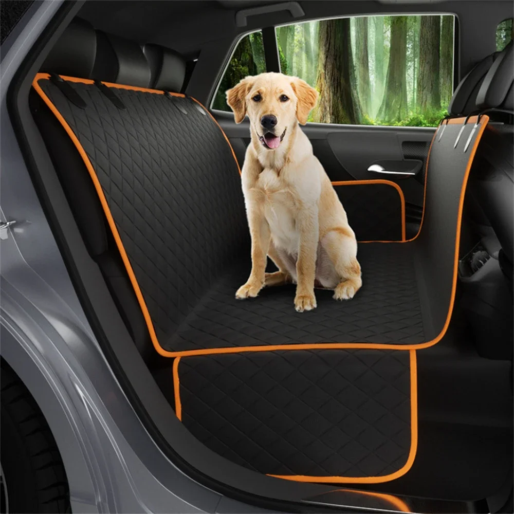 

Dog Car Seat Cover Waterproof Pet Travel Dog Carrier Hammock Car Rear Back Seat Protector Mat Safety Carrier For Dogs Safety Pad