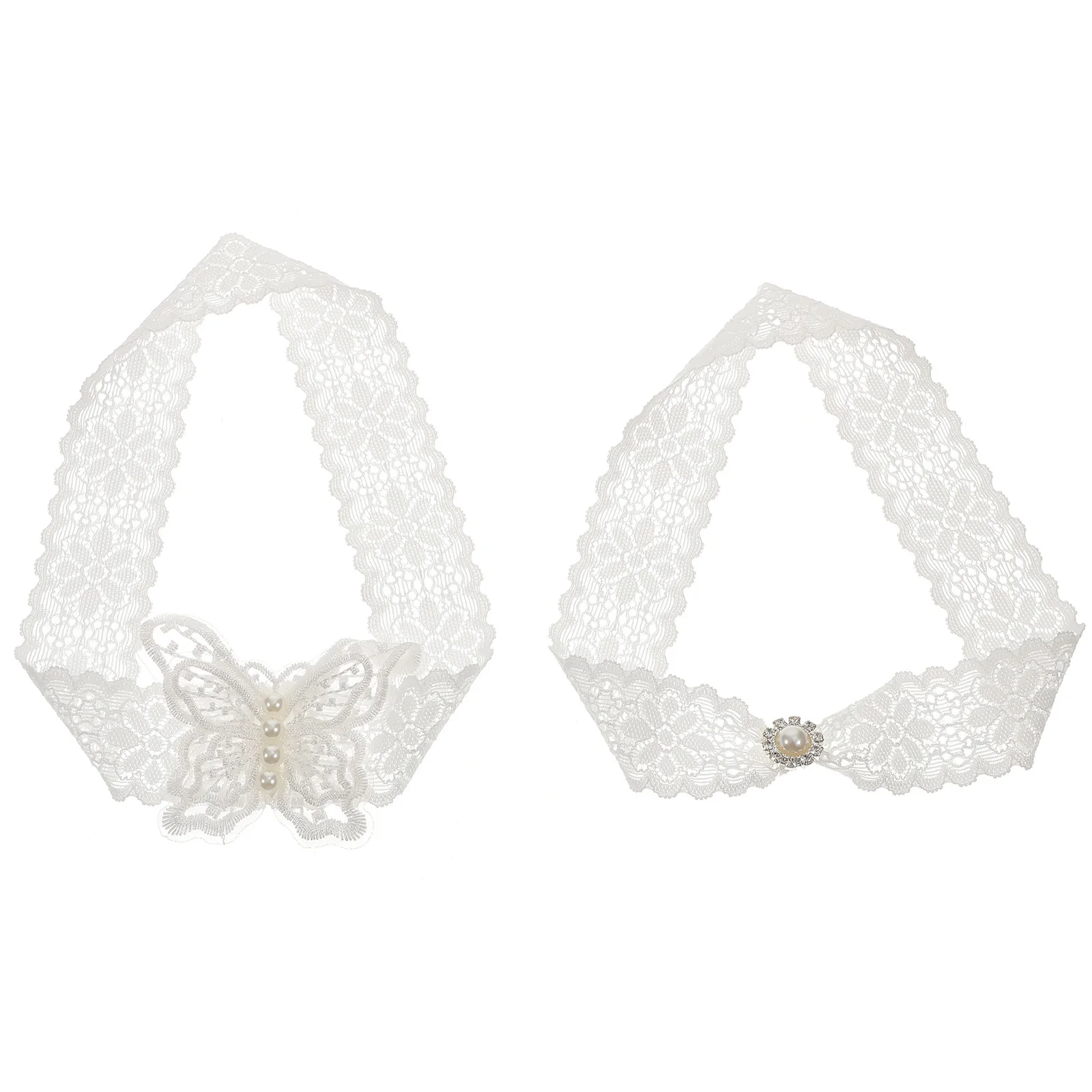 

2Pcs Lace Bridal Garters Elastic Leg Bands Wedding Bride Thigh Garters Bride Accessories Prom Party Decoration