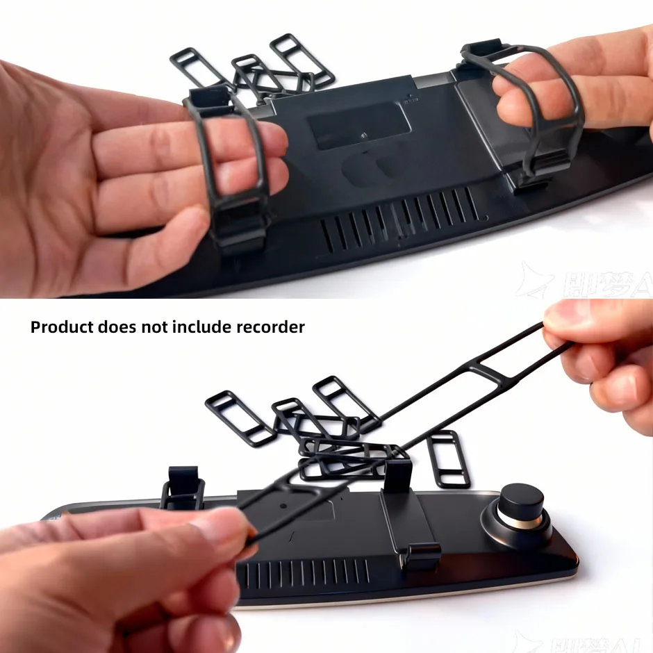 Stretch Bandage Belt Bicycle Handlebar Headlight Seatpost Rear Lamp Mount Elastic Straps for Auto Mirror DVR Camera Fixing
