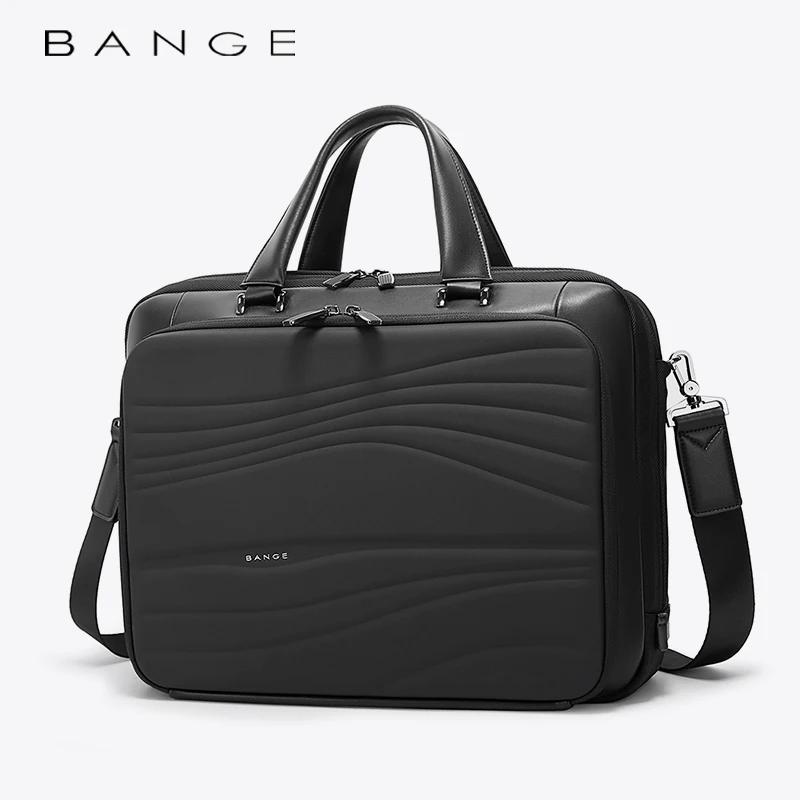 

BANGEl New Waterproof 15inch Premium Business Men Laptop Briefcase Bag