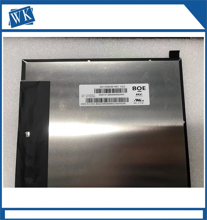 Imagem -02 - Lcd Portátil para Thinkpad X13 Gen2 Nv133wum-n61 M133nw4j r3 B133uan01.2 Ekran 1920x1200