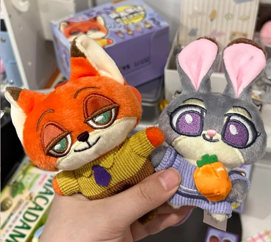 재고 있음 정품 52TOYS 주토피아 얼라이즈 어셈블 시리즈 봉제 인형 휴대폰 스트랩 블라인드 박스 선물