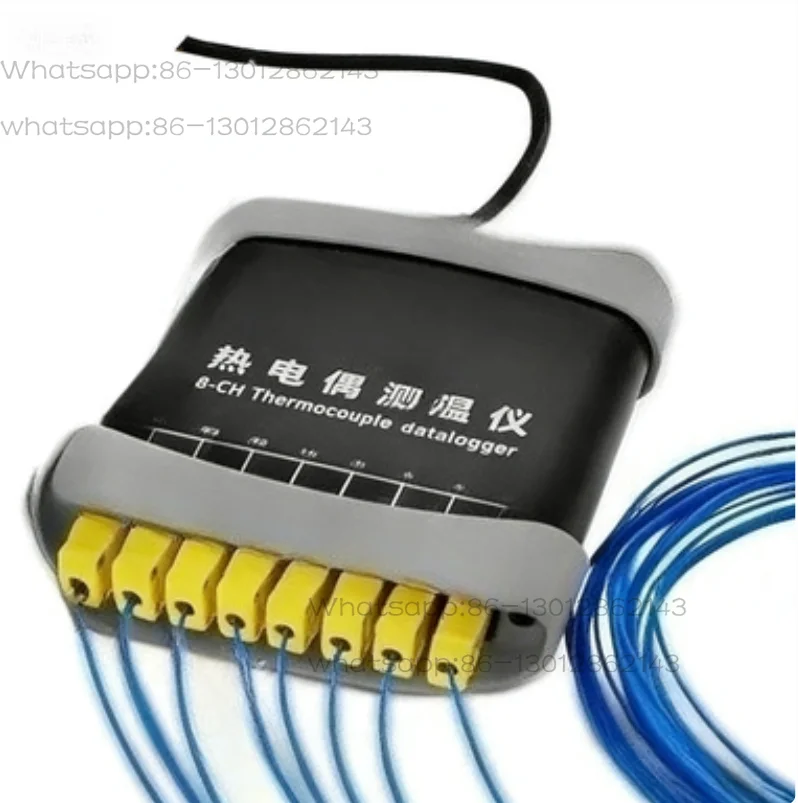 USB 8-channel K-type Thermocouple Thermometer Real-time Software Monitoring Drawing Temperature Measurement Curve And Recording