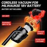 5 in 1 Cordless Handheld Vacuum Cleaner for Milwaukee 18V Battery Portable Electric Vacuum Cleaner for Hard Floor Carpet Car 3