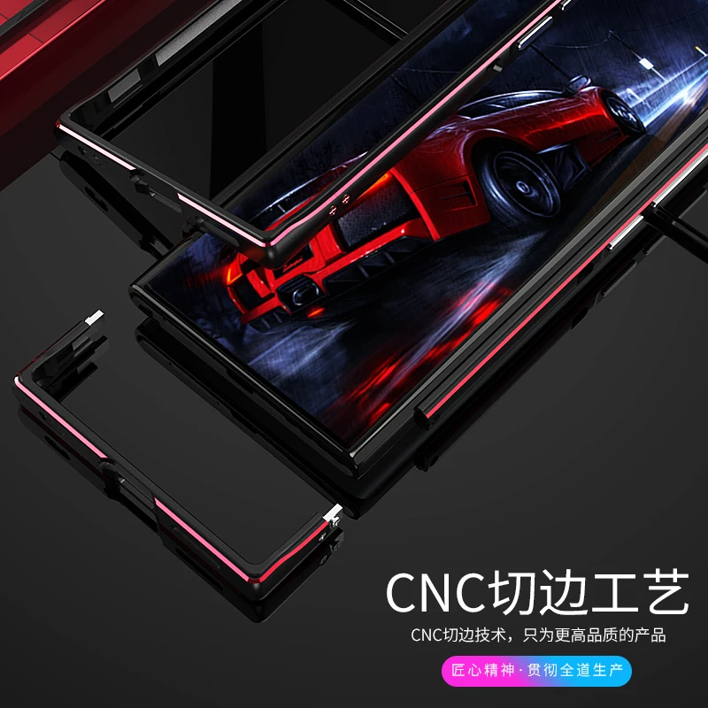 Luxury Bumper Case For ZTE Nubia Z40 Pro Z40Pro Aluminum Metal Frame for Nubia Z40 Pro lens protective film Phone Case