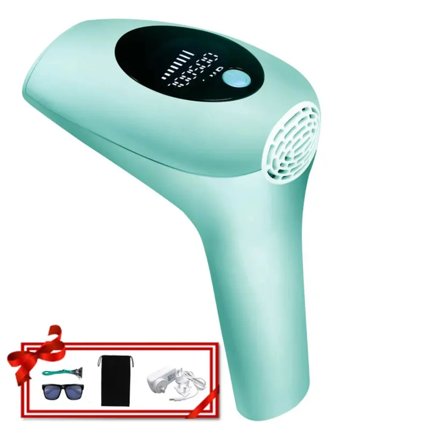 

Effective Hair Removal System with 900000 Flashes - Permanent Hair Remover Device for Arms, Legs, Armpits, Face, and Bikini Line