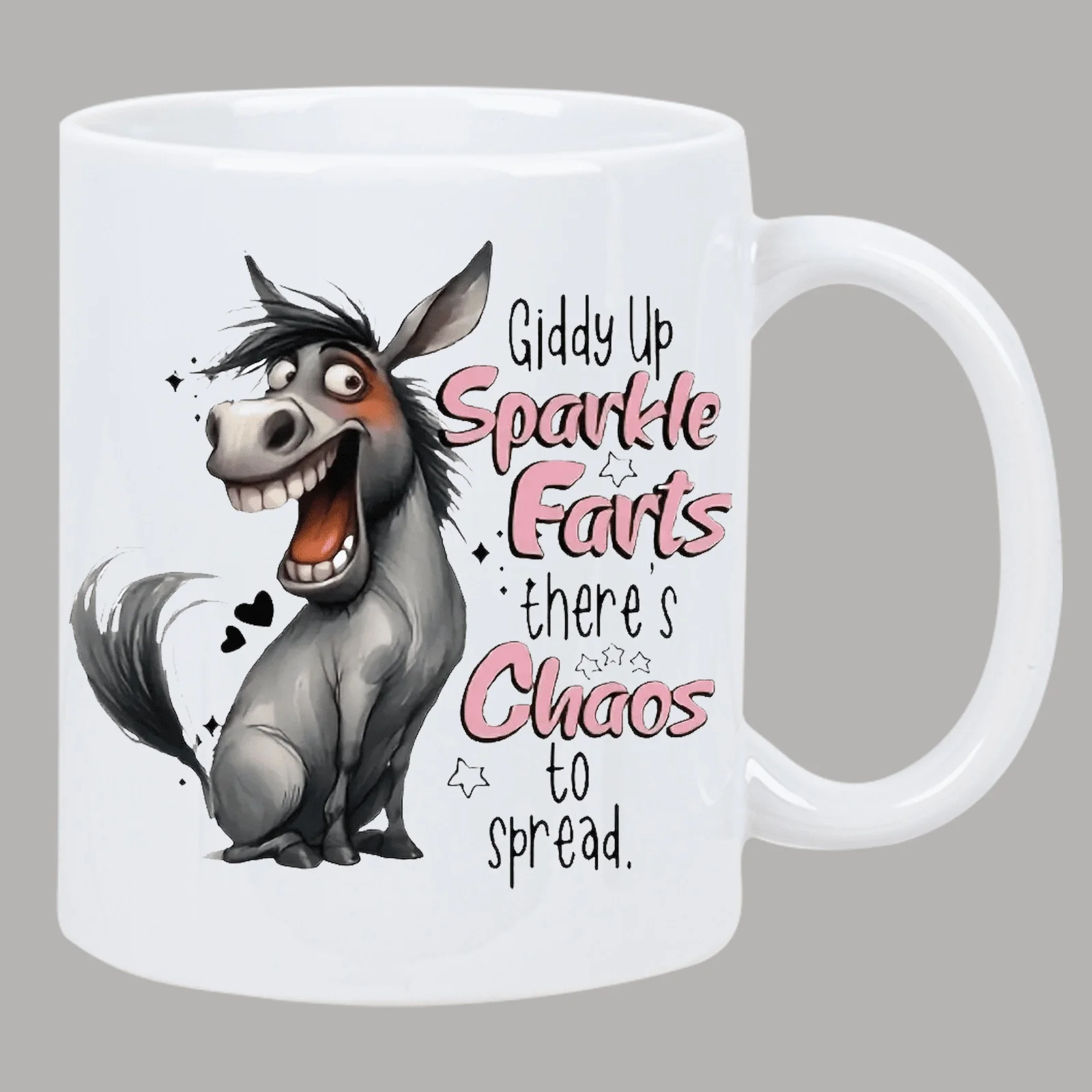 Charming Donkey Ceramic Coffee Mug - Ideal for Everyday Use & Unique Gift for All Ages view 4
