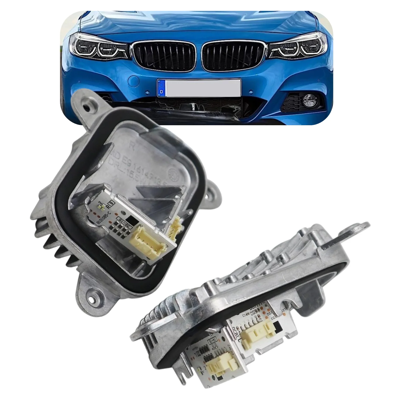 

F34 GT 63117470427 63117470428 Автомобильные фары DRL Модуль дневных ходовых огней Блок управления Аксессуары для фар для BMW 3 серии