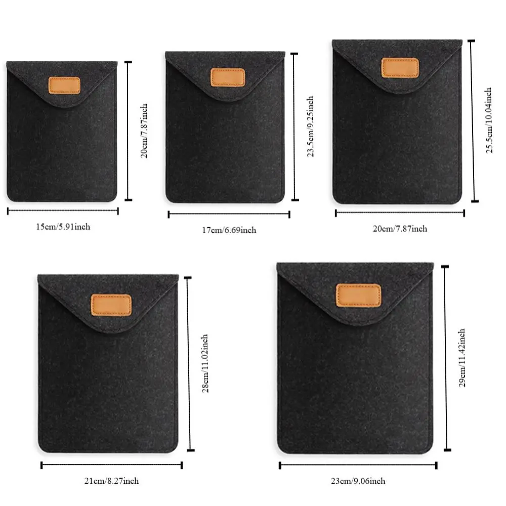 Capa protetora universal ultrafina para tablet de 6 a 11 polegadas para Kindle/Boox // Galaxy Tab Fire HD