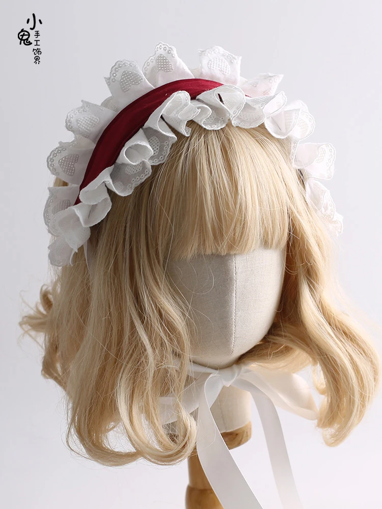 Japanese maid headdress sweet cute headband Soft girl Girl Uehara Miori Tsukimai