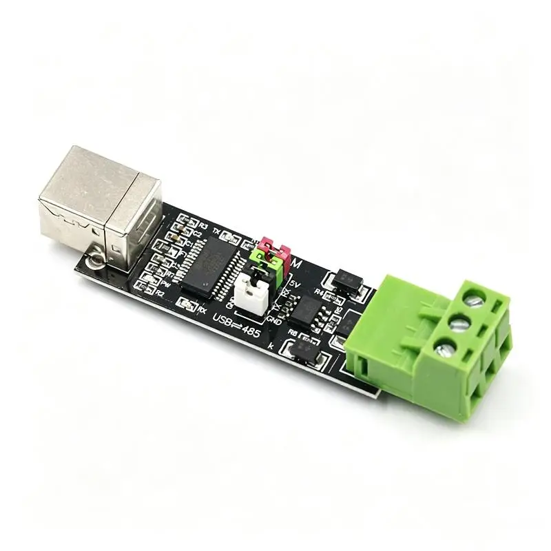 1Pcs USB To TTL RS485 Dual Function Dual Protection Serial Communication Module
