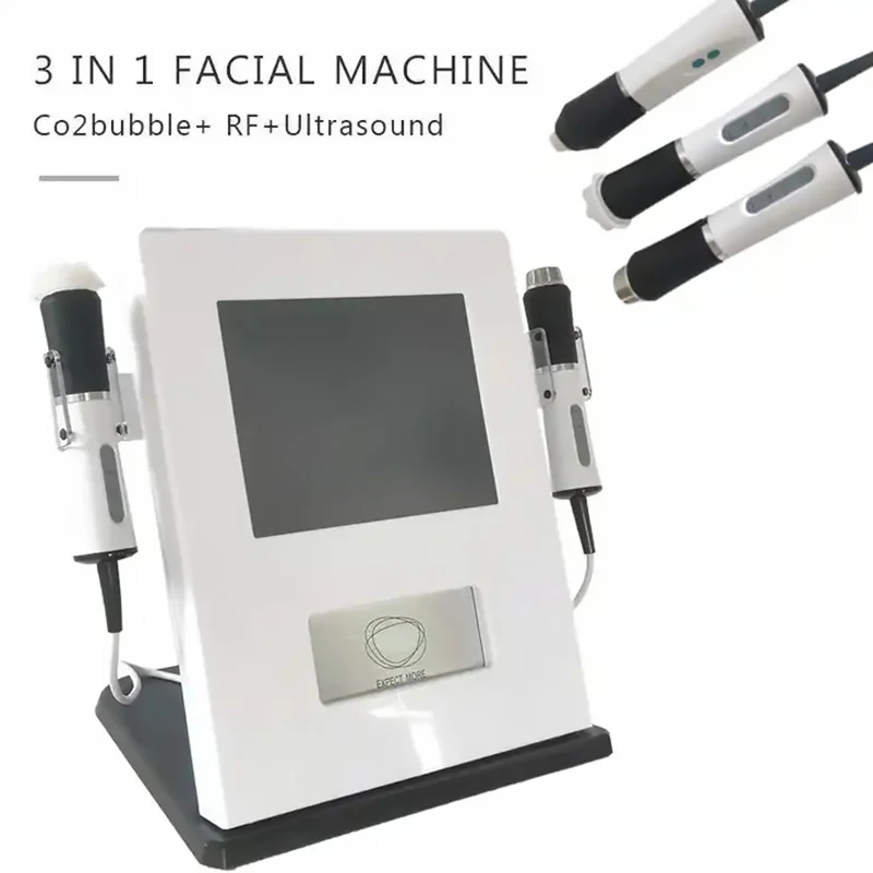 3 in 1 CO2 Nano-bubbles technology Oxy Facial Machine Face Lifrting Skin Rejuvenation Skin Tightening Spa Salon Use