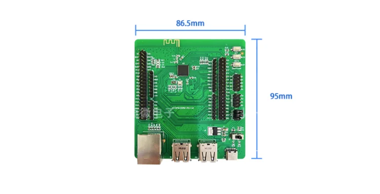 WCH CH32V208 32V208 32V208WBU6 Entwicklungsboard CH32V208WBU6 Kernplatine – Detail 5