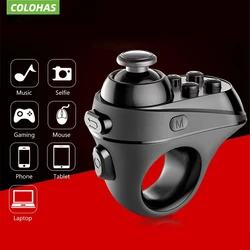 New Wireless Bluetooth-compatible Finger Game Controller Handle Adapter Mouse Gaming Mice Mause Gamer Support Android IOS System