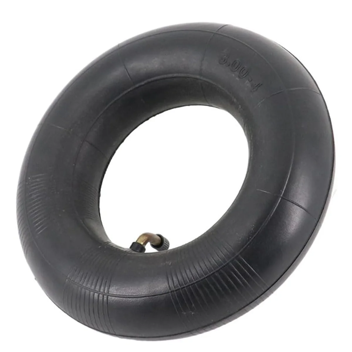 Pack of 2 Inner Tubes with TR87 Valve for Wheelbarrow, Sack Truck, Handcart 3.00-4, 10X3, 260X85 Black