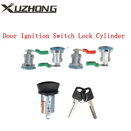 Cerradura de puerta de cilindro de encendido, accesorio para Ford Ranger Econoline Van E150 E250 E350, Mazda 703369 LC6177, DL5886, 1997, 707624C, 2020-597638