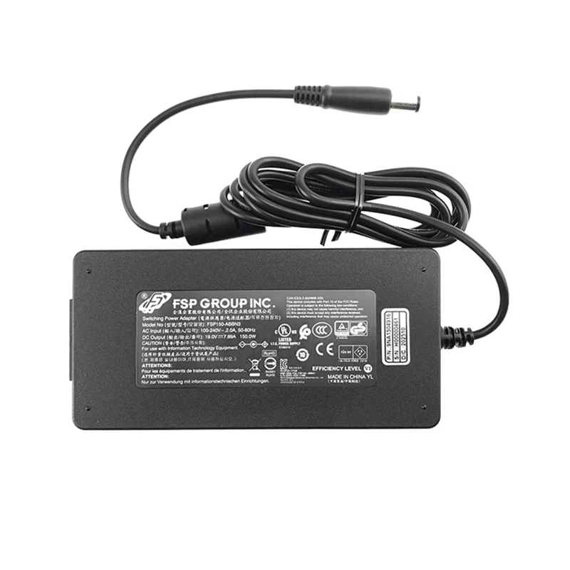 100% Genuine FSP Switching Power Adapter 150W FSP150-ABBN3 19V 7.89A AC Adapter Laptop Charger 7.4x5.0mm Tip