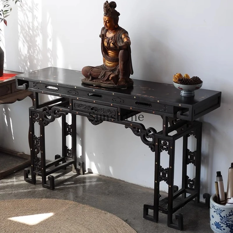 

Calligraphy table small picture writing desk Chinese solid wood antique Ming and Qing Dynasties