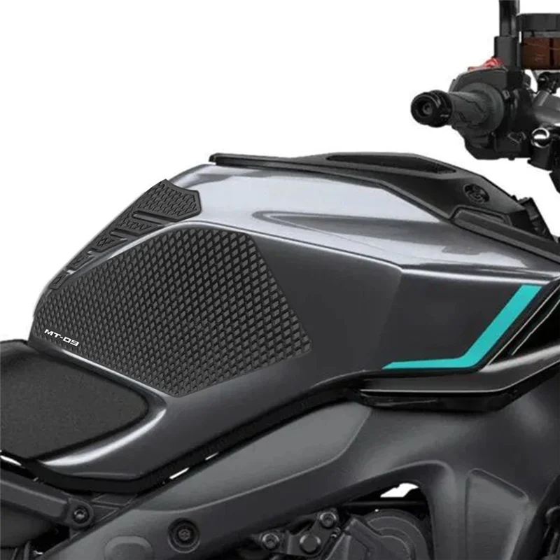 غير عادية دراجة نارية خزان الوسادة ملصق مائي قبضة الركبة خزان وسادة تثبيت خزان الوسادة ل MT-09 دراجة نارية الملحقات #6