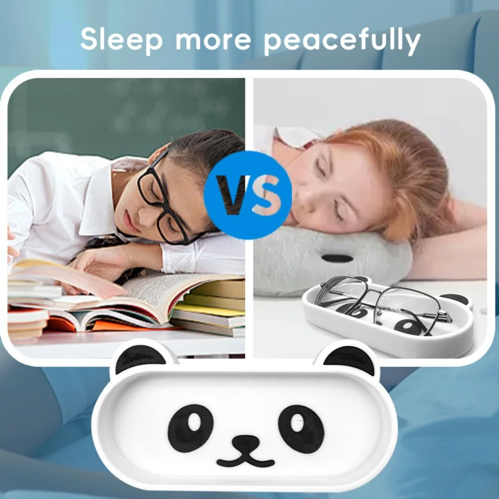 Creative Animal Cute Fun Glasses Storage Stand Panda Glasses Tray Desktop Storage Box Makeup Office Desktop Shower Organizer