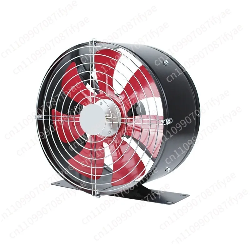 No punching, exhaust fan with base, duct fan, exhaust fan, household exhaust fan, range hood, powerful ventilation fan