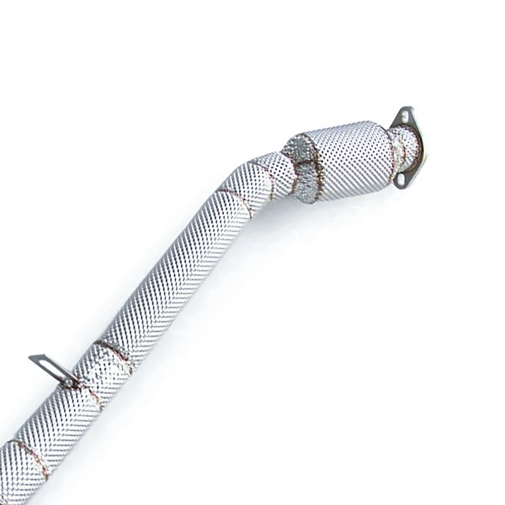 Insulation Exhaust downpipe for Subaru BRZ 2.0l 2013-2018 stainless steel front pipe high performance with heat shield exhaust