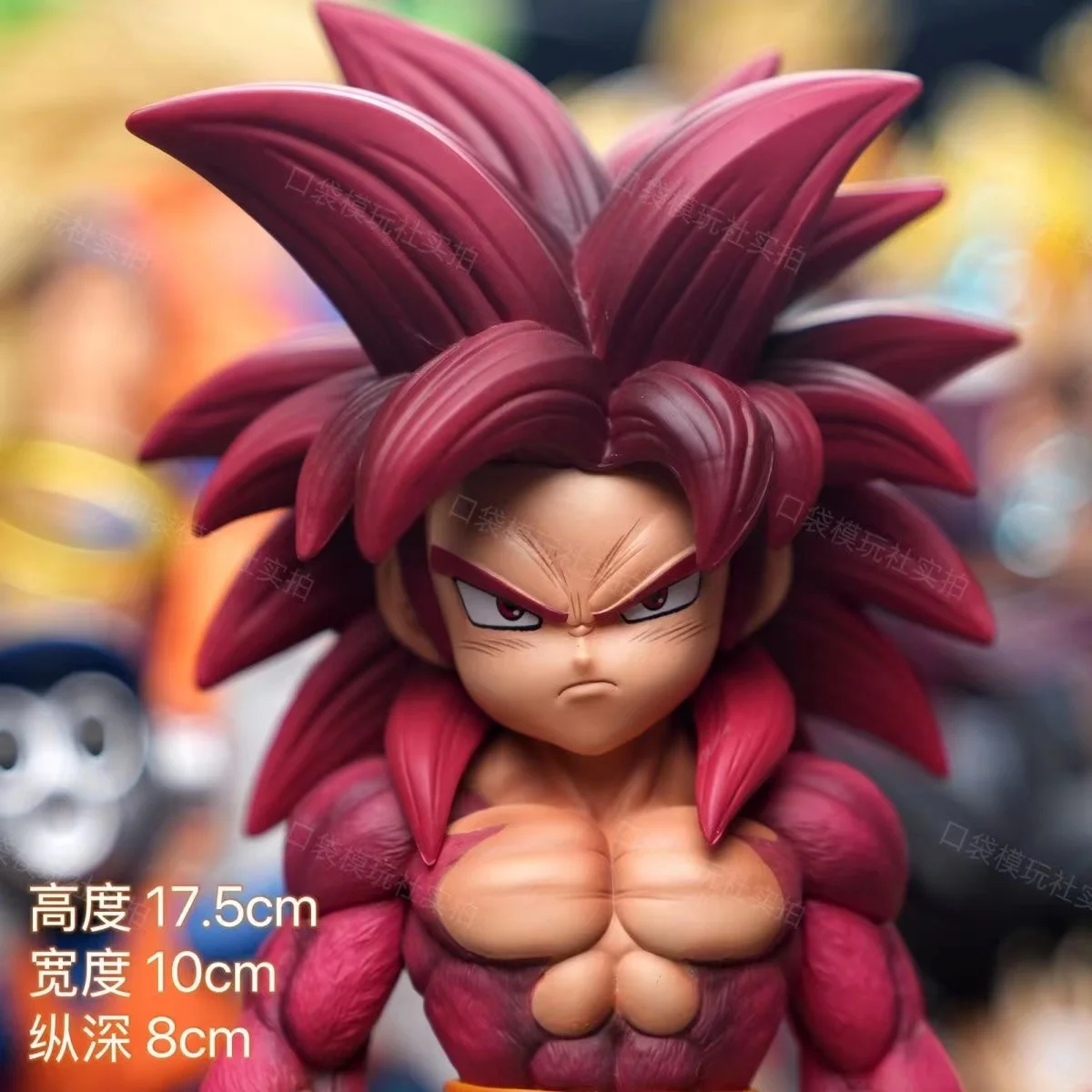 17 см/6,69 дюйма Dragon Ball Daima Super Saiyan 4 Goku Фигурка Ssj4 Son Goku Фигурка ПВХ Статуя Коллекционная модель игрушки в подарок