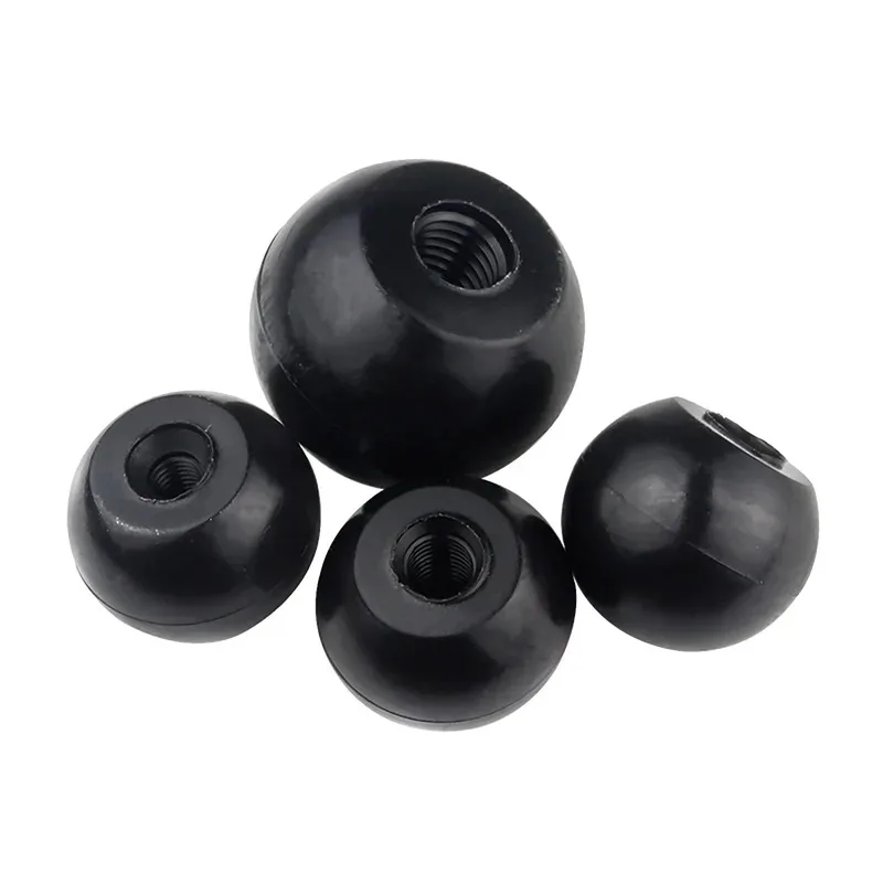 Bakelite Round Ball Head Handle Nut Machine Tool Knob Handwheel For Equipment Control M6 M8 M10 M12