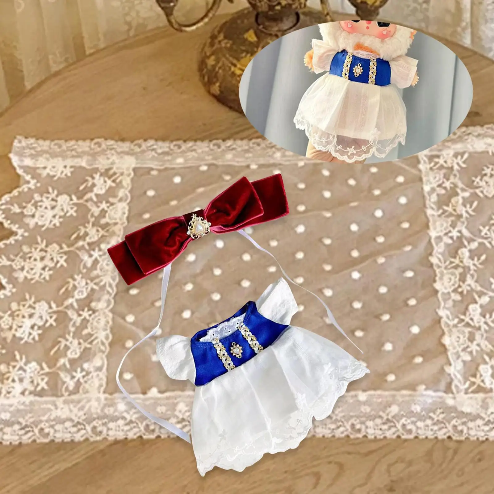 Miniature Doll Clothes Doll Accessories Soft Kids Gift Fashion Cute Doll Clothes