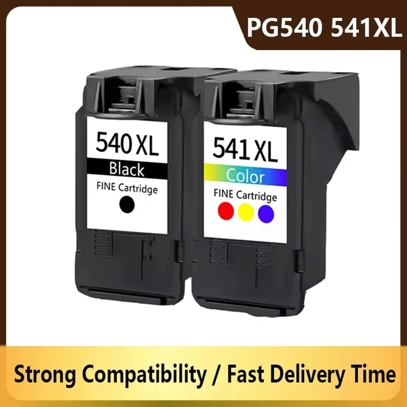 PG-540 CL-541 PG540 CL541 Ink Cartridge Compatible for Canon Pixma MG2250 MG3150 TS5151 TS5150 MG4250 MG3650 MX475 Printer