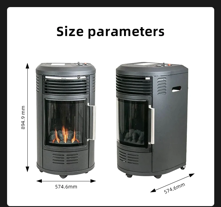 

High Performance 3.4 Kw Patio and Indoor Mini Gas Heater FH-508 Propane Fuel Portable Installation for Household Use