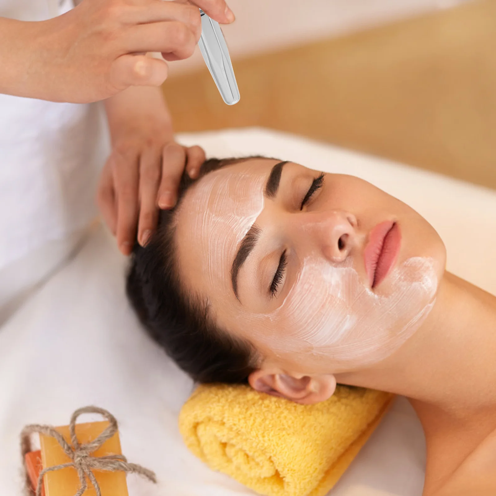 1 قطعة التيتانيوم الطبيعي هيرتز حجر الطاقة عصا تدليك متعددة الوظائف نقطة الوخز القلم للجسم الرقبة قدم الوجه تدليك العلاج