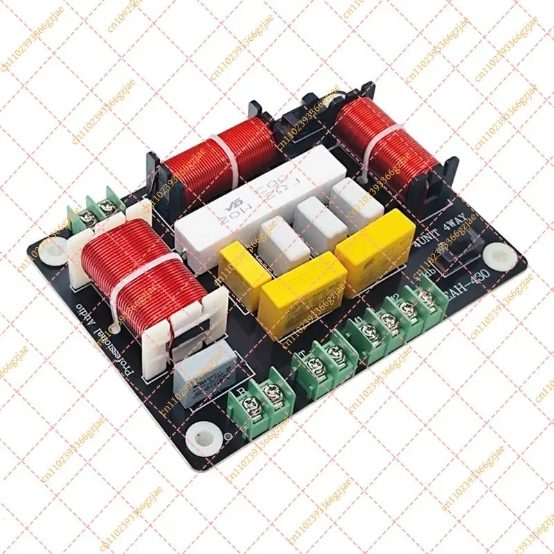 FY XB-Bass+ Dual Midrange+ Treble 300W 4 Way Crossover Audio Speaker Frequency Divider KTV Professional Crossover