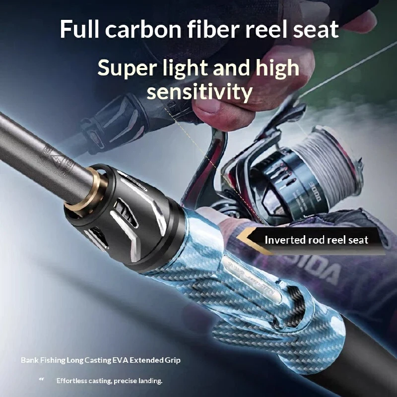 

Hasida Super Long Cast Lure Rod Zhanlang Ii Straight Handle Shore Casting High Modulus Carbon Fiber Titanium Alloy Guide Seabass