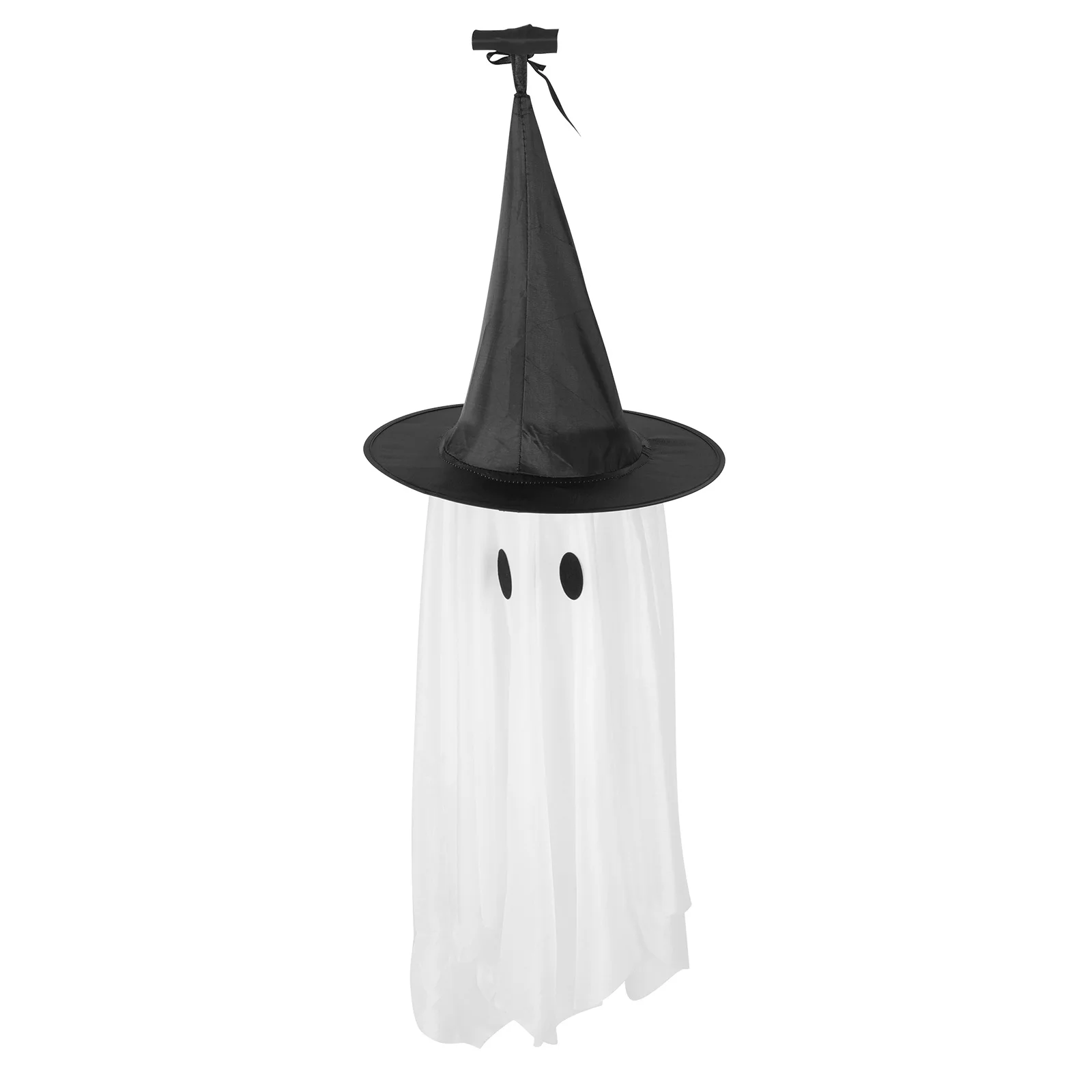 

1pc Ghost Hanging Decor For Halloween Party Spooky Scene Layout Prop Festival Decoration Scary Pendant Masquerade Accessories