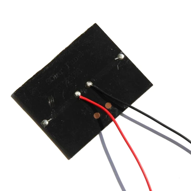 Hot Sale 0.5W 5V Mini Solar Panel with Cable 72*58MM Epoxy Solar Cell DIY Solar Power System and Toys 100PCS
