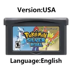 GBA Game Cartridge Pokemon Series Odyssey Ultraviolet Doubles FireRed Silver Rival Rom Hack Videogameconsolekaart