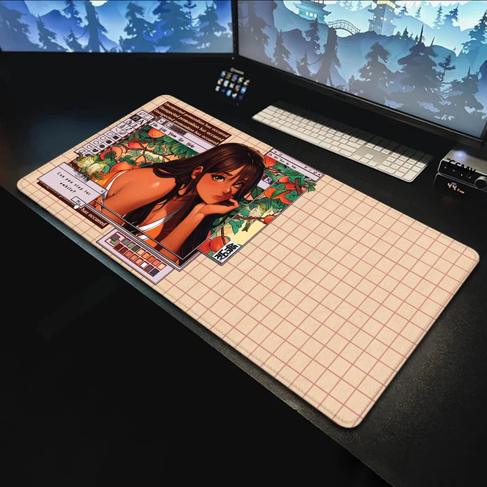 

Mausepad Sexy Girl Pad to Computer Desk Accessories Gaming Mouse Pad Gamer Big Mousepepad Deskmat Mouspad Desk Mat Xxl Mousepad