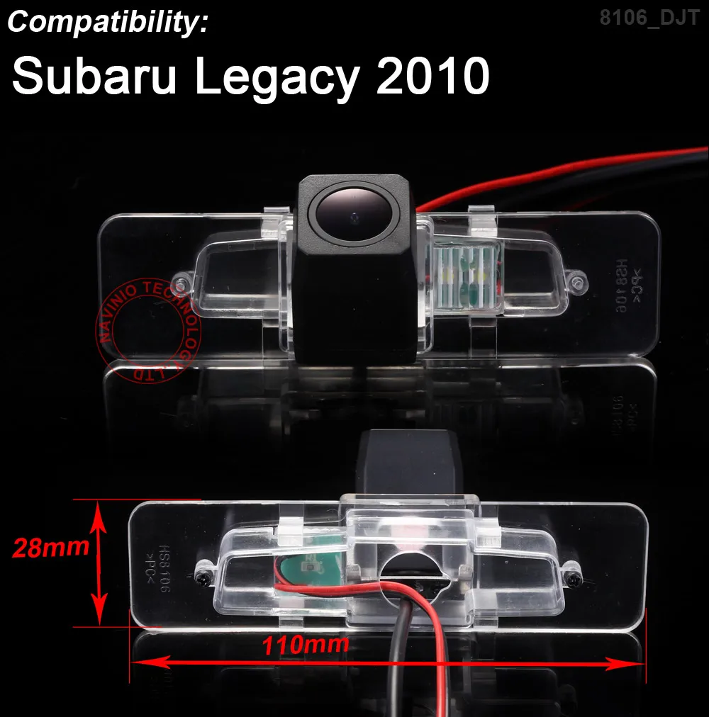 HD car reverse parking camera for Subaru Legacy 2010  NTSC