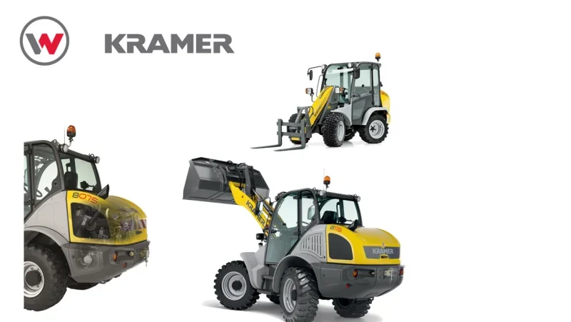 Kramer Allrad Wheel Loader, Telehandler Loader Spare Parts List DVD