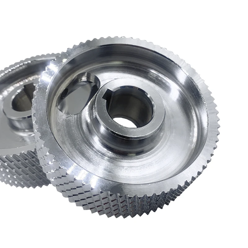 2 قطعة أجزاء النجارة عالية الجودة عجلة فولاذية للتخطيط بأربعة جوانب لآلة المسوي