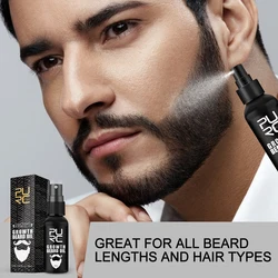 PURC Beard Growth Oil Hair Growth Products for Men Rosemary Oil Beard Oil Fast Regrowth Nourishing Enhancer Treatment Hair Care