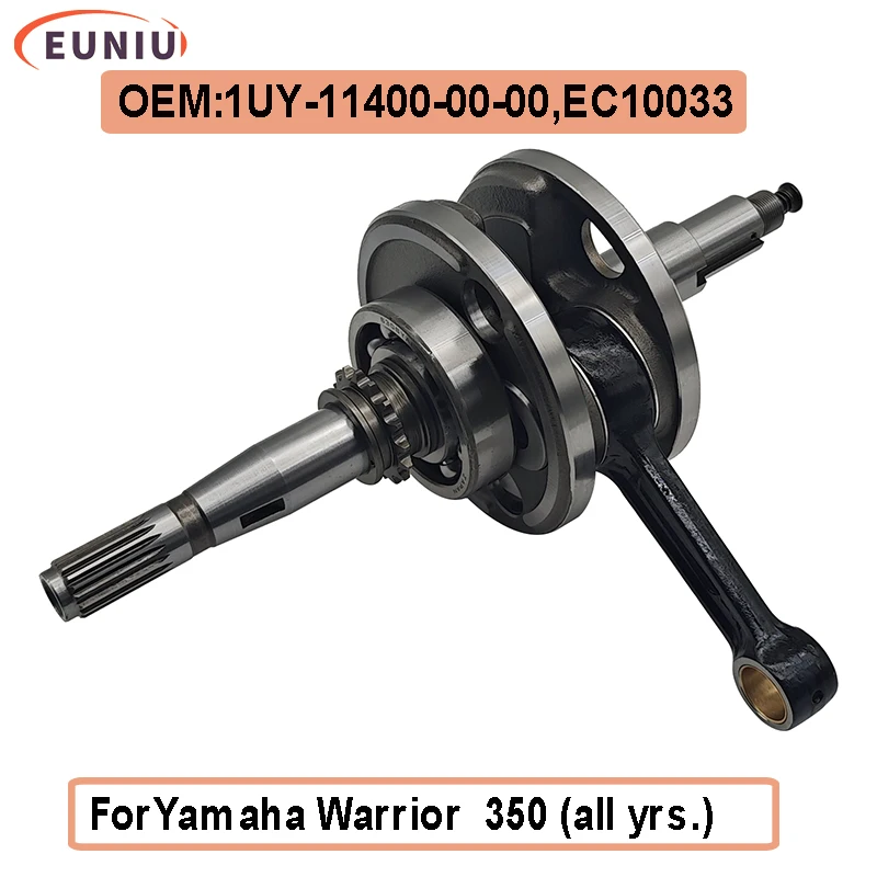 

Crankshaft Assembly For YMH Warrior 350 Raptor YFM350R 1UY-11400-00-00 Motor Connecting Rod Shaft Bearing