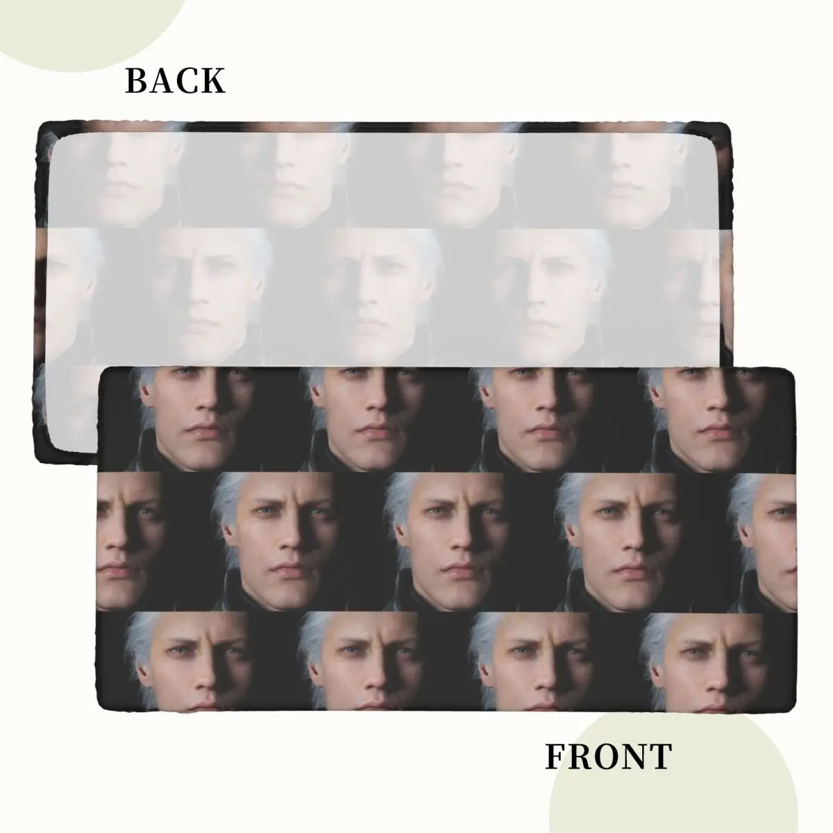 Devil May Cry 5 - Vergil Poster Custom Rectangular Tablecloth Oilproof Table Cover for Dining Events Table Cloth
