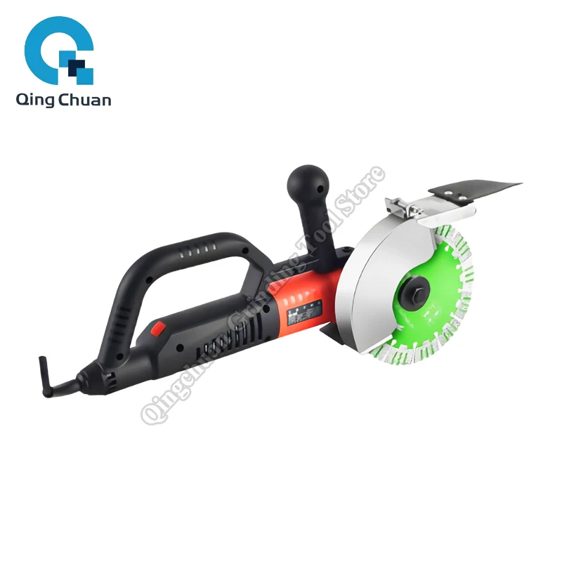 Stone Cutting Machine Water And Electricity Brushless Slotting Machine Concrete Blind Spot And Dust-Free Wall Cutting Machine