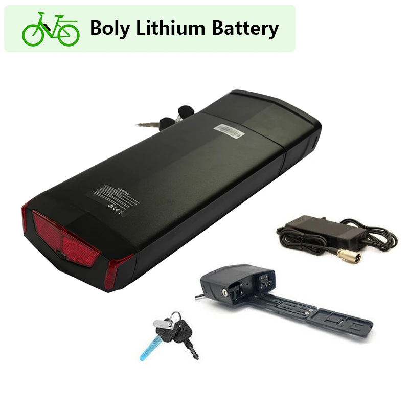 

24V Rear Rack Ebike Battery 36V 13Ah 15Ah 17.5Ah 20Ah For DIRODI Retrospec Beaumont Luggage Carrier Ebike Lithium Ion Batteries