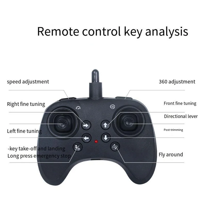 A49K-Remote Control Aircraft 2.4G Remote Control Fighter Amateur Glider EPP Foam  Remote Control Drone Kids Gift