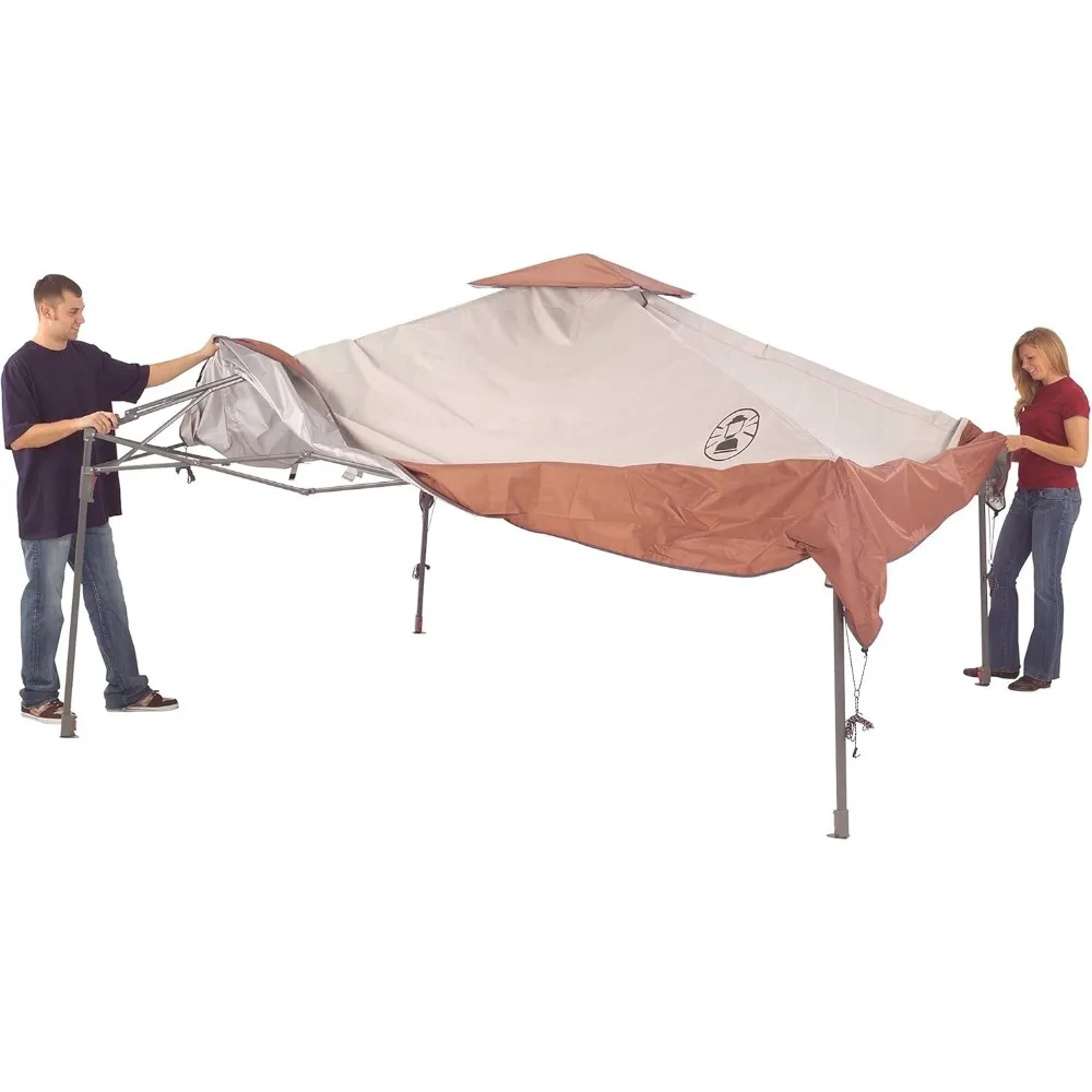 Toldo instantáneo para refugio solar, carpa portátil para sombra en 3 minutos, techo ventilado para flujo de aire, ideal para acampada, patio trasero